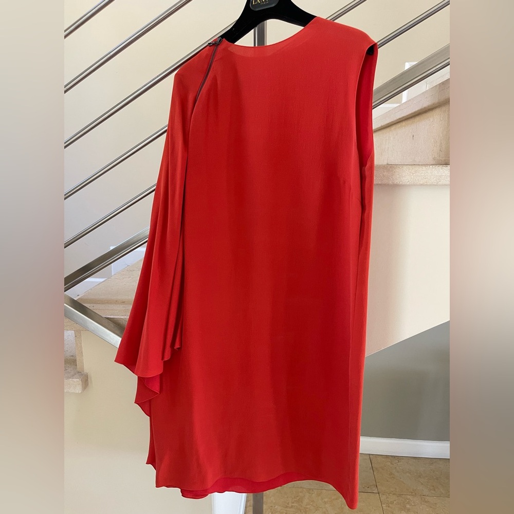 LANVIN Elegant Red Women's Dress
